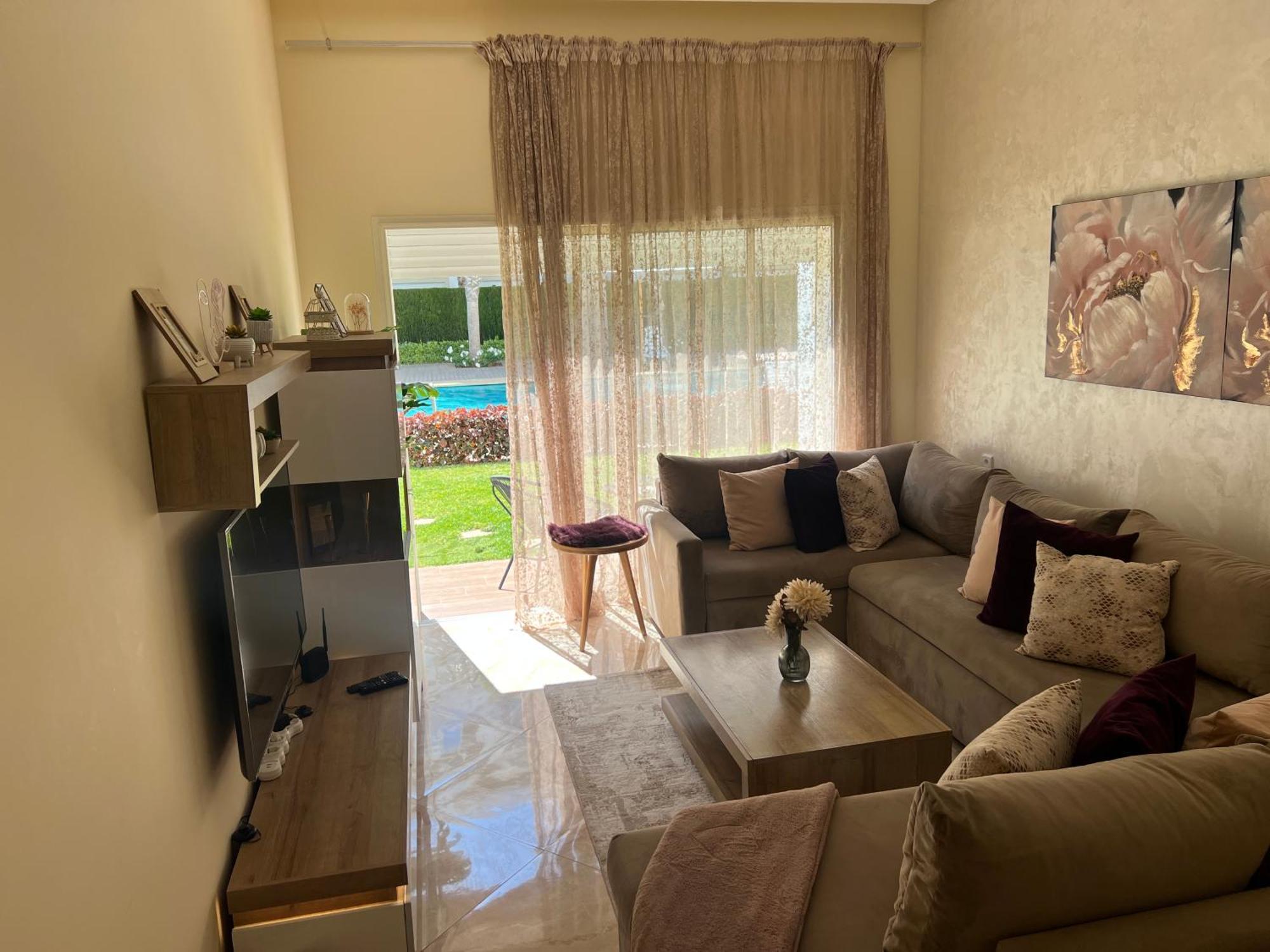 Apparemment De Luxe Vue Piscine Daire Bouznika Dış mekan fotoğraf